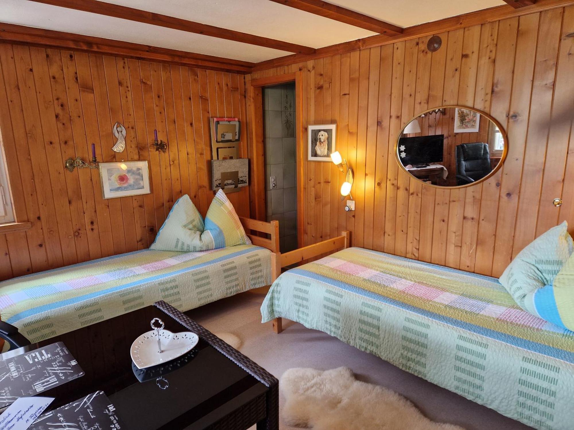 Chalet Gotthelf Gartenstudio, Ferien Mit Hund Adelboden Eksteriør bilde